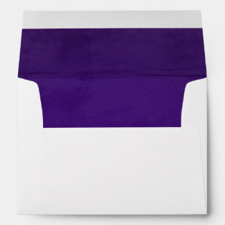 Deep Purple Faux Velvet Textured Look Lining Envelopes