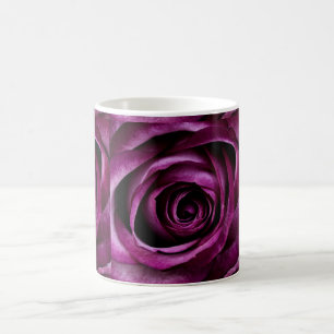 Deep Purple Rose Coffee Mug