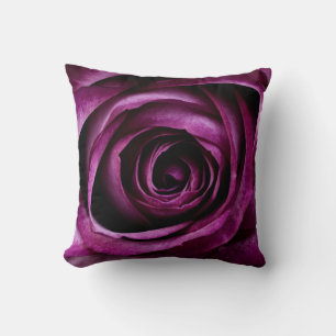 Deep Purple Rose Cushion