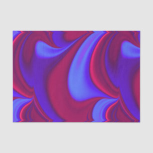 Deep Purple Swirl Tissue Paper