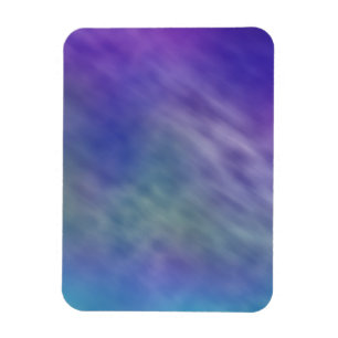 Deep Rainbow Colored Sky Background Magnet