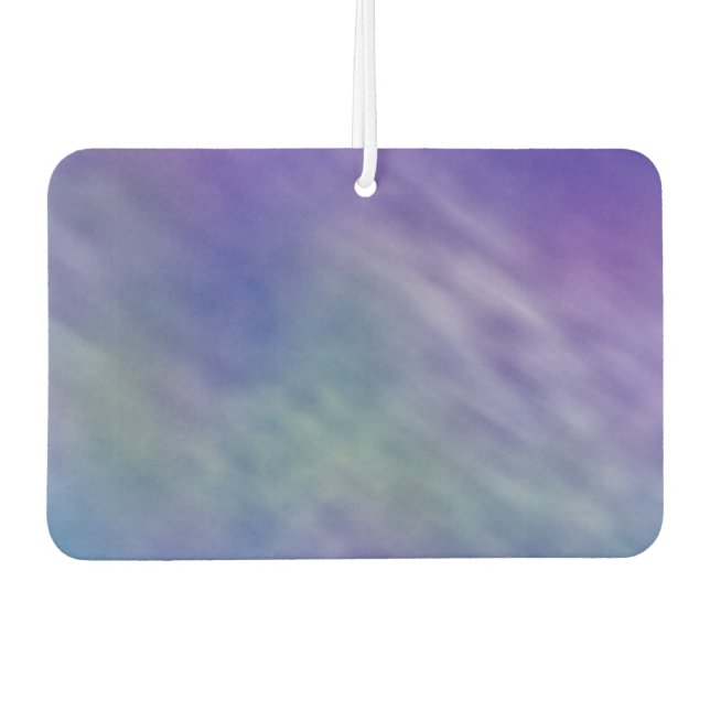 Deep Rainbow Coloured Sky Background Car Air Freshener (Front)