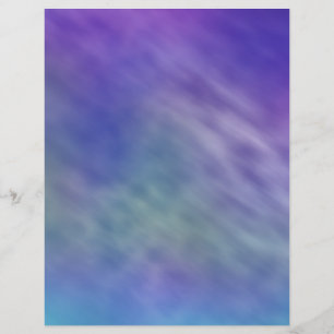 Deep Rainbow Coloured Sky Background Flyer