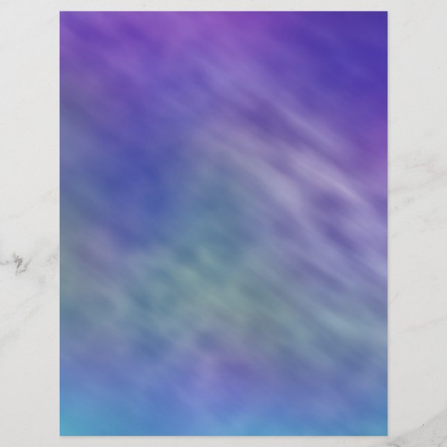 Deep Rainbow Coloured Sky Background Flyer (Front)