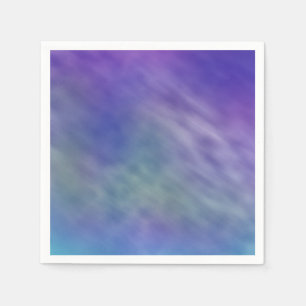 Deep Rainbow Coloured Sky Background Napkin
