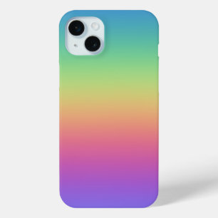 Deep Rainbow Gradient iPhone 15 Mini Case