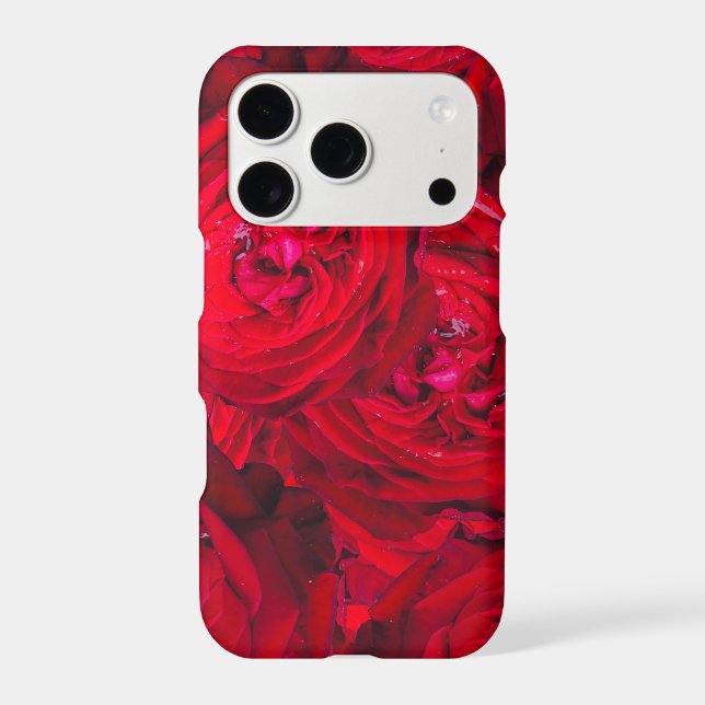 Deep red roses pattern  (Back)