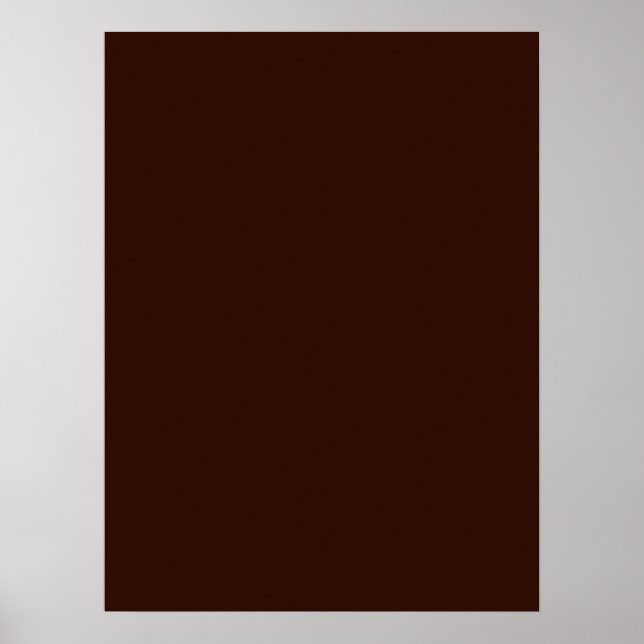 Deep Rich Brown Decor Customisable (Front)