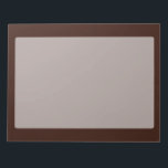 Deep Rich Brown Decor Customizable Notepad<br><div class="desc">This custom stylish product in a rich deep brown color background for yourself or as a gift sure to make an impression in all occasions. Click on the "Customize it!" button to reveal tools to customize this product if you wish using a text editor and an image loader. 
 

Introducing</div>