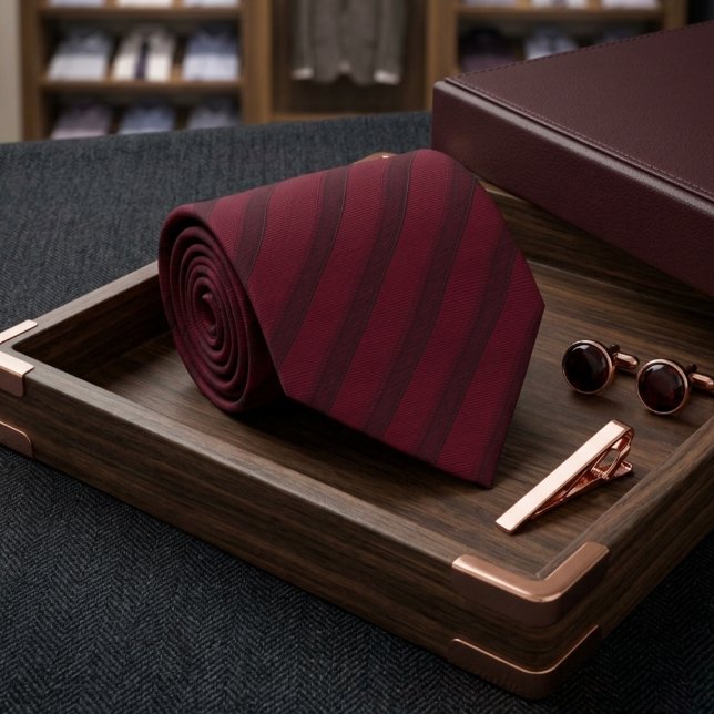 Deep Rich Burgundy  Tie (Creator Uploaded)
