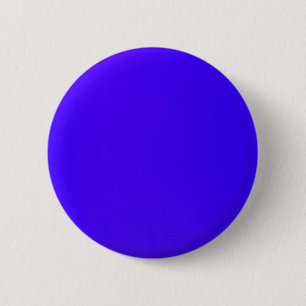 DEEP ROYAL BLUE SOLID COLORS 211 BACKGROUNDS WALL 6 CM ROUND BADGE