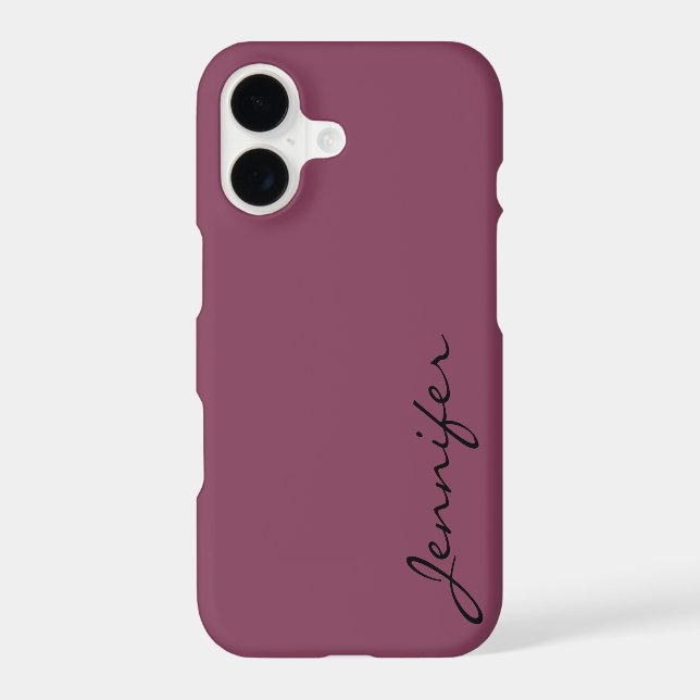 Deep ruby colour background (Back)