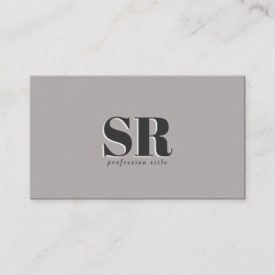 deep sand   solid beige neutral  business card