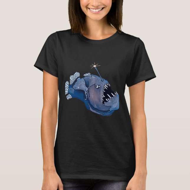 Deep-sea anglerfish T-Shirt (Front)