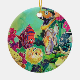 Deep Sea Beauties Fish Ceramic Tree Decoration