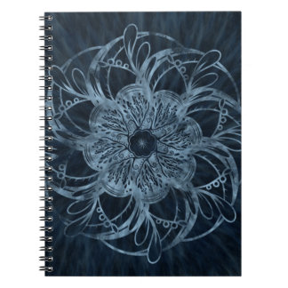 Deep Sea Blue Mandala Notebook