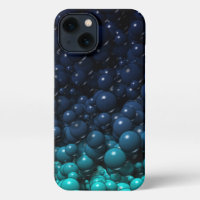 Deep Sea Bubble Camo iPhone Case