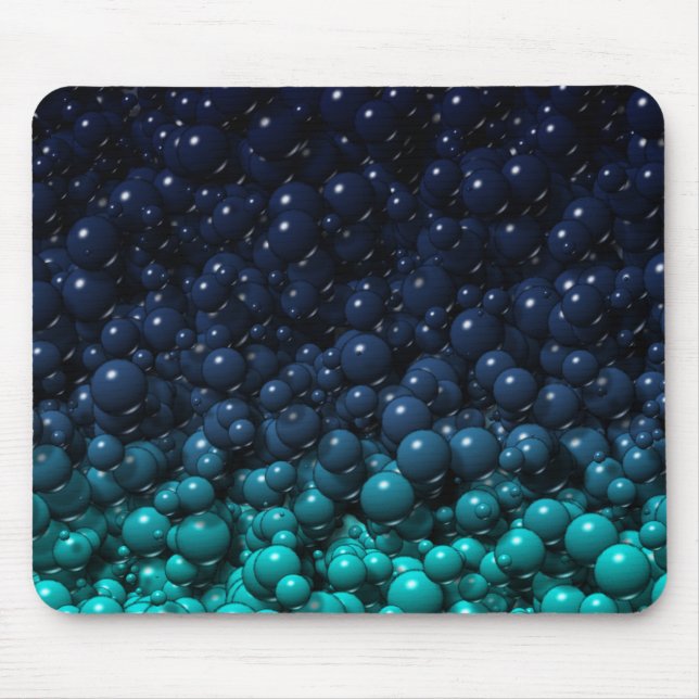 Deep Sea Bubbles Camo Mouse Mat (Front)