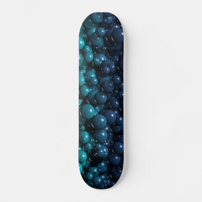 Deep Sea Bubbles Camo Skateboard (Front)