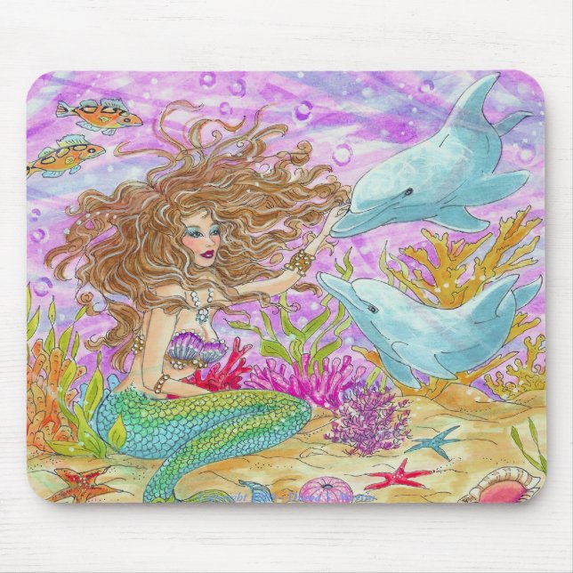 Deep Sea Buddy Mouse Mat (Front)