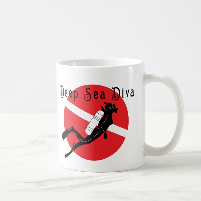 Deep Sea Diva Coffee Mug (Right)