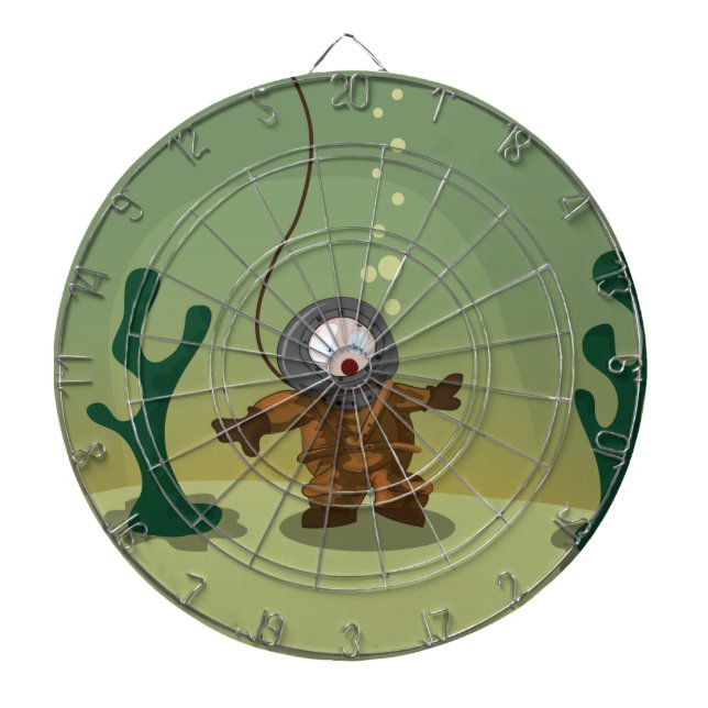 Deep Sea Diver Dartboard (Front)