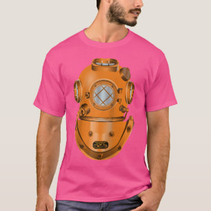 Deep Sea Diver Helme Diving 	 Baseball T-Shirt