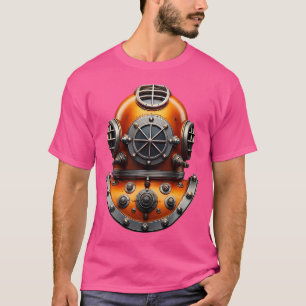 Deep Sea Diver Helme Diving T-Shirt