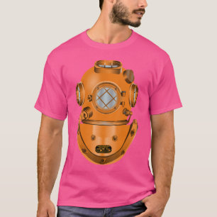 Deep Sea Diver Helme Diving T-Shirt