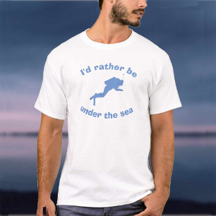 Deep Sea Diving Scuba Diver T-Shirt