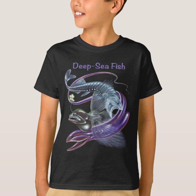Deep Sea Fish T-shirt (Front)