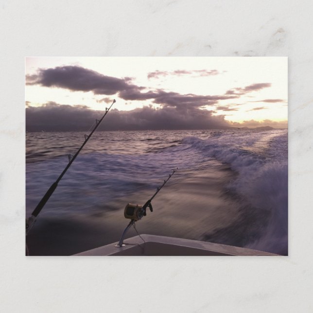 Deep Sea Fishing Postcard (Front)