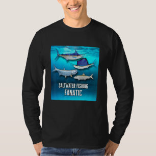 Deep Sea Fishing Saltwater Fishing T-Shirt