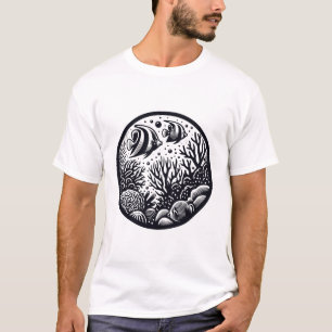 Deep Sea Fishing. T-Shirt