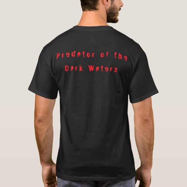 Deep Sea Fury: Predator of the Dark Waters T-Shirt (Back)