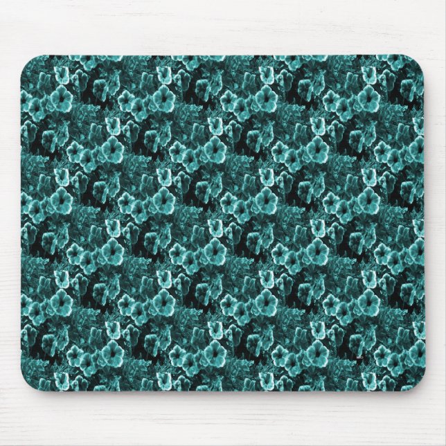 Deep Sea Green... Mouse Mat (Front)