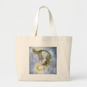 Deep Sea Moon Tote Bag