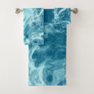 Deep Sea Moonstone Bath Towel Set
