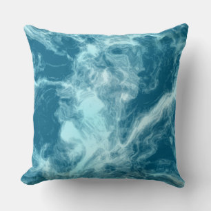 Deep Sea Moonstone Cushion