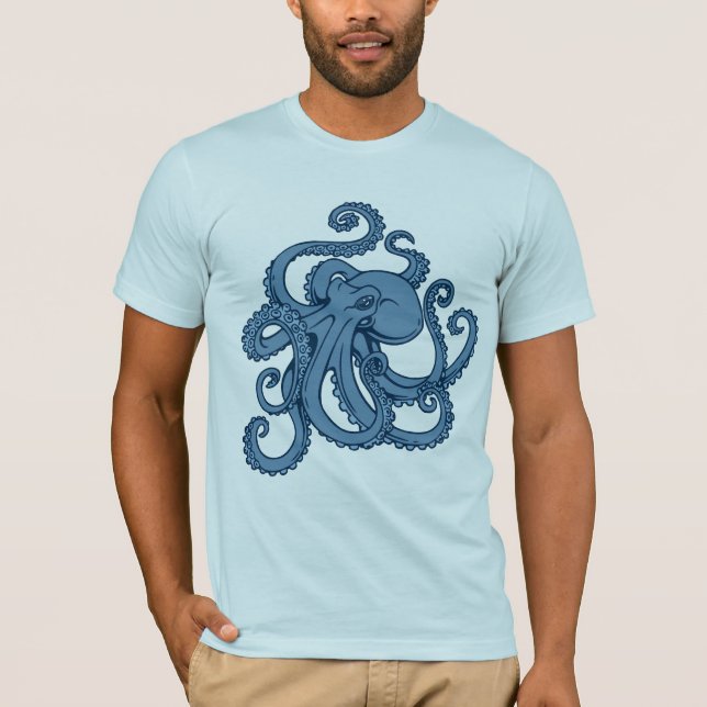 Deep Sea Octopus T-Shirt (Front)