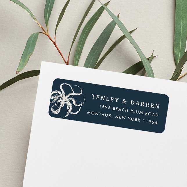 Deep Sea Return Address Label (Creator Uploaded)
