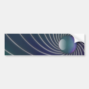 Deep Sea Spirals Bumper Sticker