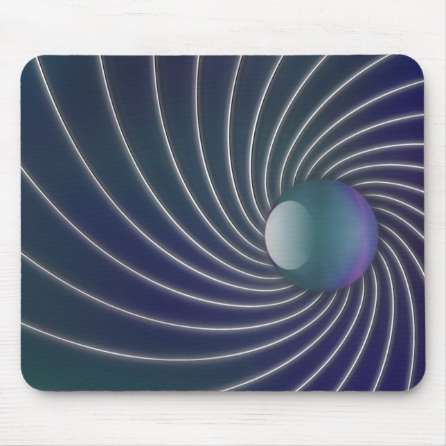 Deep Sea Spirals Mousepad (Front)