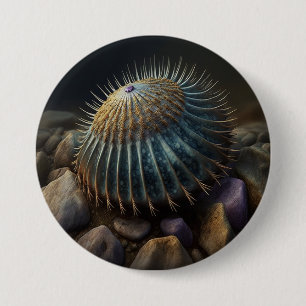 Deep Sea Urchin 7.5 Cm Round Badge