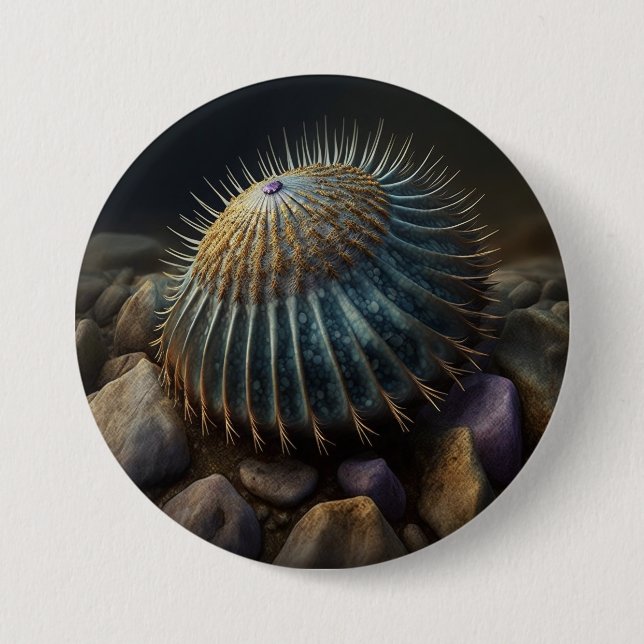 Deep Sea Urchin 7.5 Cm Round Badge (Front)