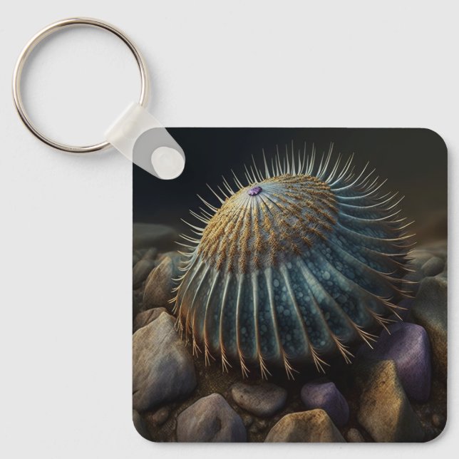 Deep Sea Urchin Key Ring (Front)