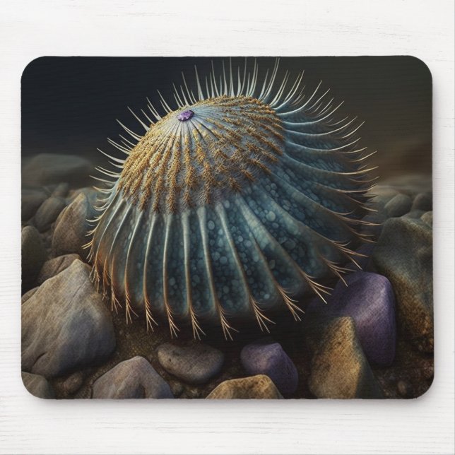 Deep Sea Urchin Mouse Mat (Front)
