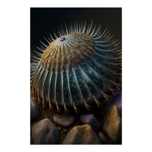 Deep Sea Urchin Poster (Front)