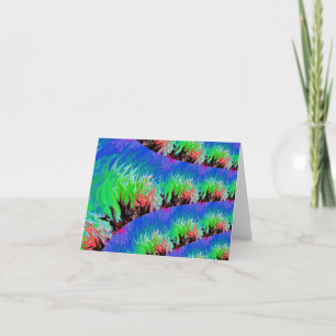 Deep Sea weeds..... Card