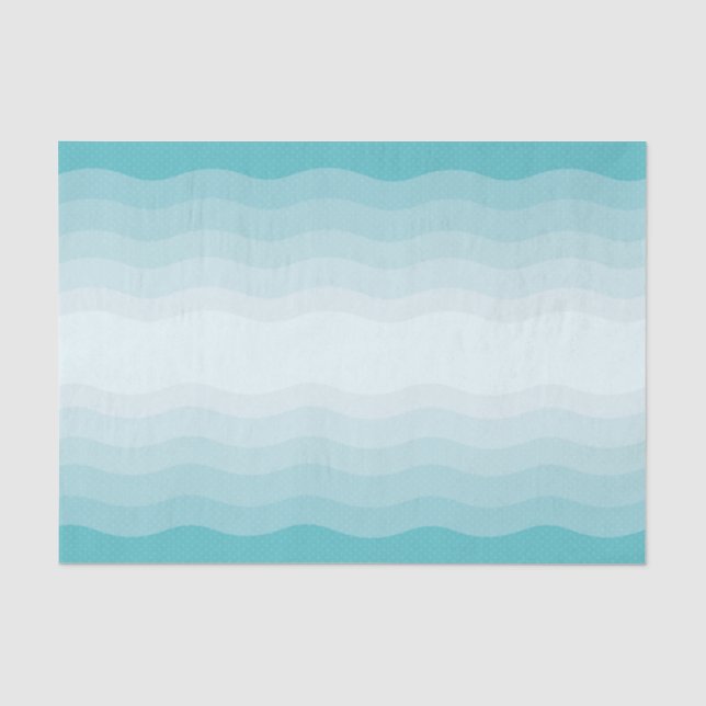 Deep Sea Yellow Submarine Tissue Paper (Front)